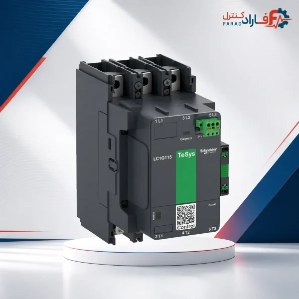 کنتاکتور اشنایدر 115 آمپر 100 تا 250 ولت AC/DC